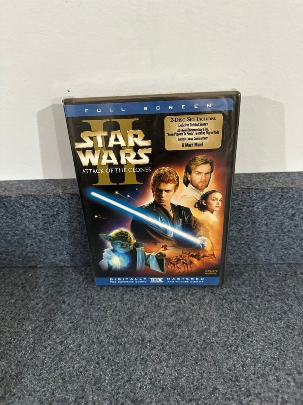 Star Wars Episode 2-Attack of the Clones (DVD, 2002) Brand New Factory Sealed